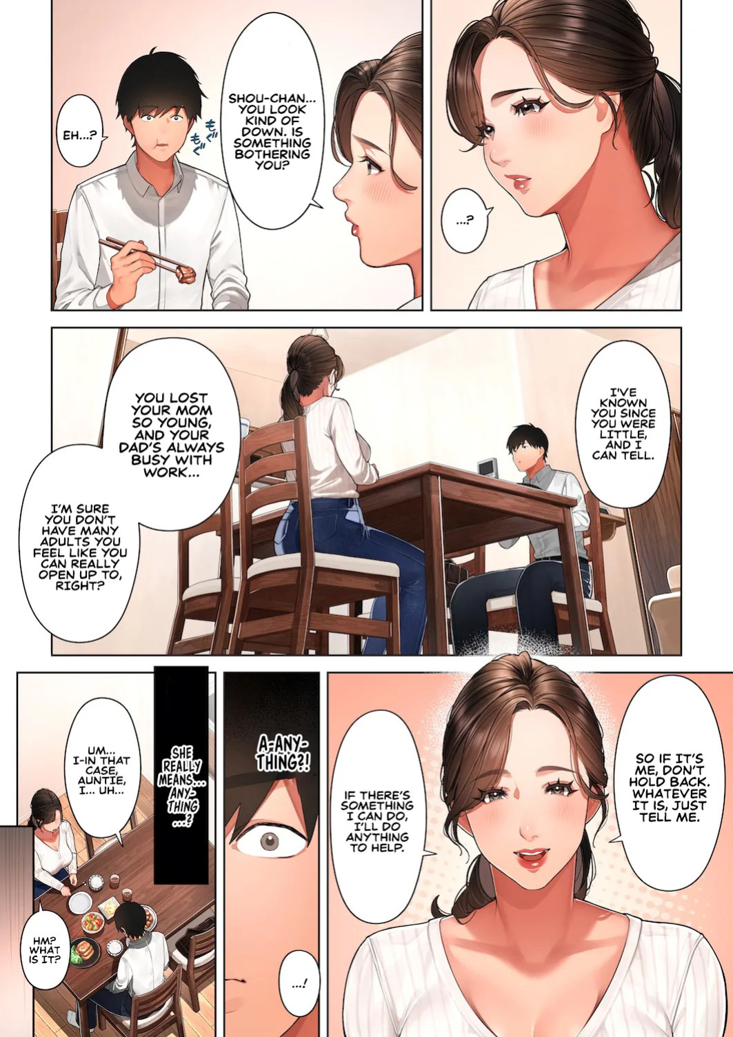 [Sakura no Tomoru Hi e] Kyouko-san wa Osananajimi no Okaa-san | Kyouko, the Mother of My Childhood Friend [English] [Sonarin迫]