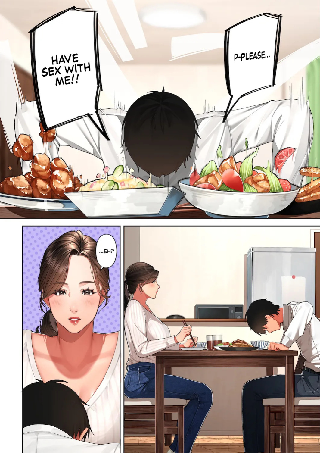 [Sakura no Tomoru Hi e] Kyouko-san wa Osananajimi no Okaa-san | Kyouko, the Mother of My Childhood Friend [English] [Sonarin迫]
