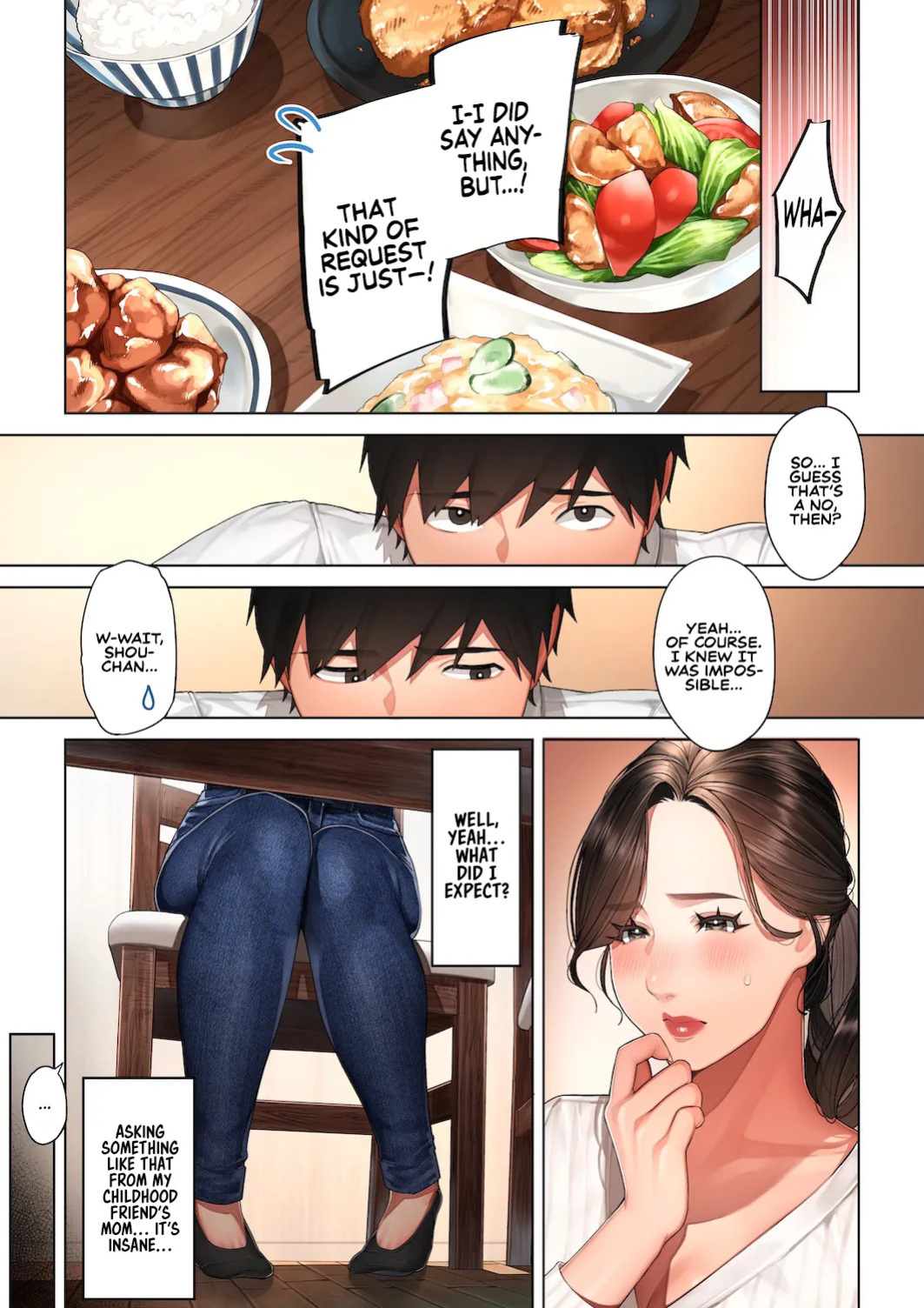 [Sakura no Tomoru Hi e] Kyouko-san wa Osananajimi no Okaa-san | Kyouko, the Mother of My Childhood Friend [English] [Sonarin迫]