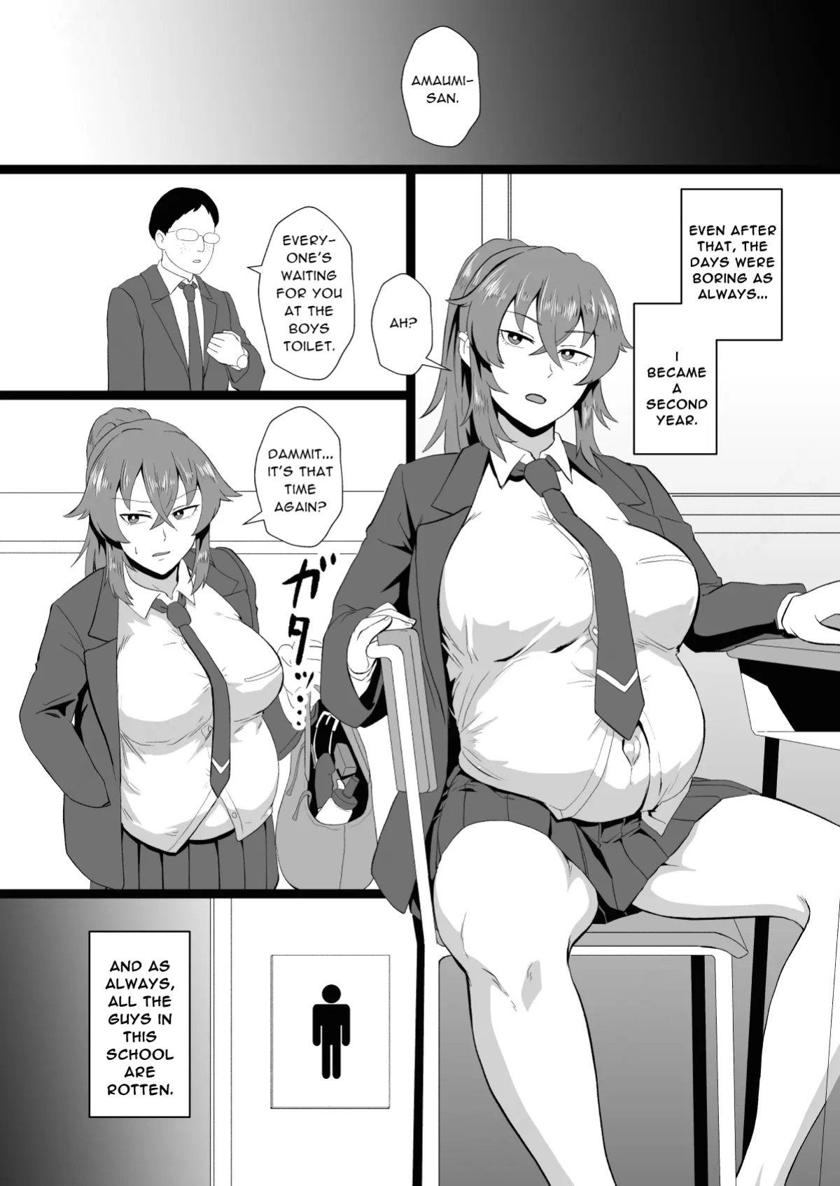 [Hotel Shikinseki (Protohotel)] "Ore, Nanka Okashii ka?" Amami Ryuuki wa Seito Shidouchuu! | "Am I Somehow Weird?" ※Amami Tatsuki is on Student Guidance! [English] [Daddy Scan Me Harder!] [Decensored] [Digital]