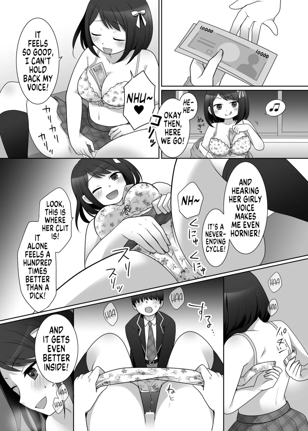 [Hyoui Lover (Kuratsuka Riko, Minaduki Nanana)] Furyou in Kanojo Zero(Hyoui Catalog ~Onna no Karada ga Nottorare Makuru Godou Hon~) [English] [GTF]