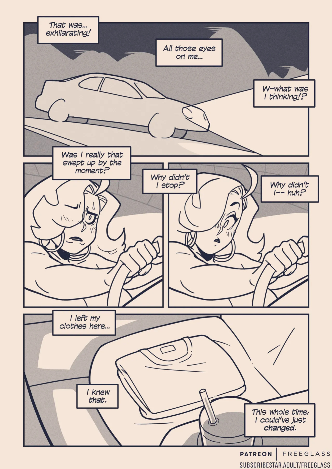 [FreeGlass] YOGA MOM discovers Nudism! chapter 1 (complete)