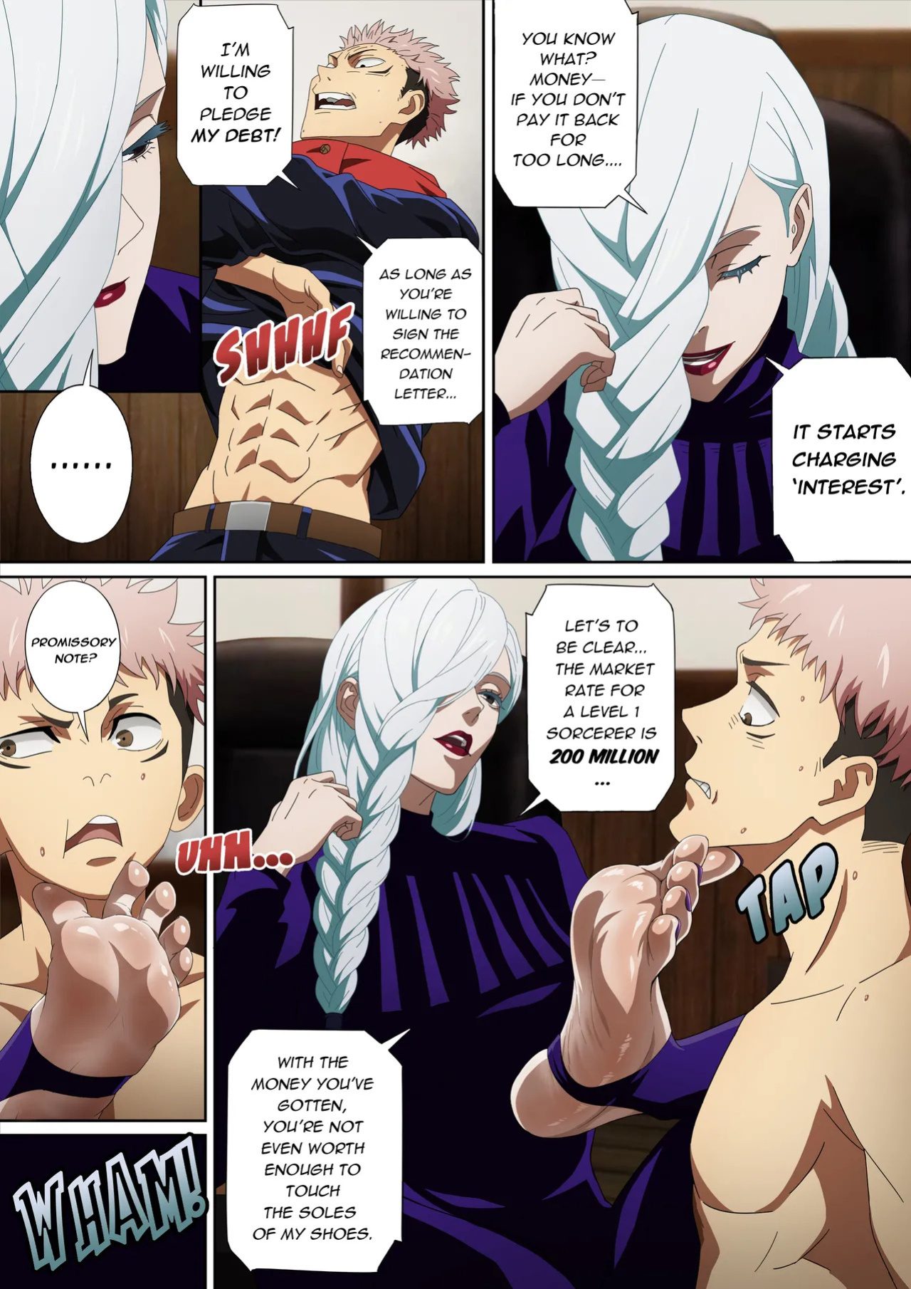 [Foot Croft] [Manga][Jujutsu Kaisen]The Interest She Stamps Out of Me