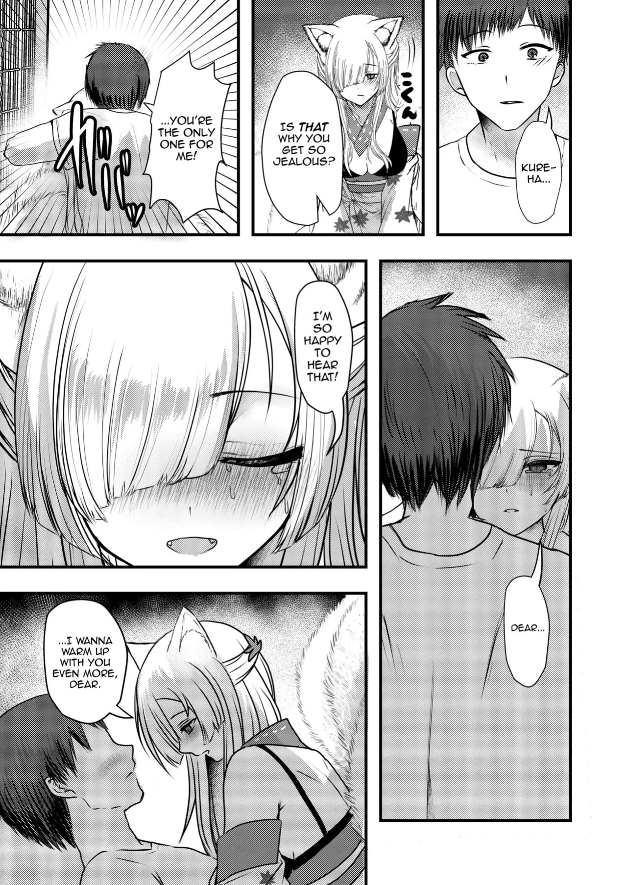 [Kairansya (Ookido Karo)] Yandere Youkai ~Shittobukai Kyuubi no Kitsune-san Hen~ [English] [mysterymeat3] [Digital]