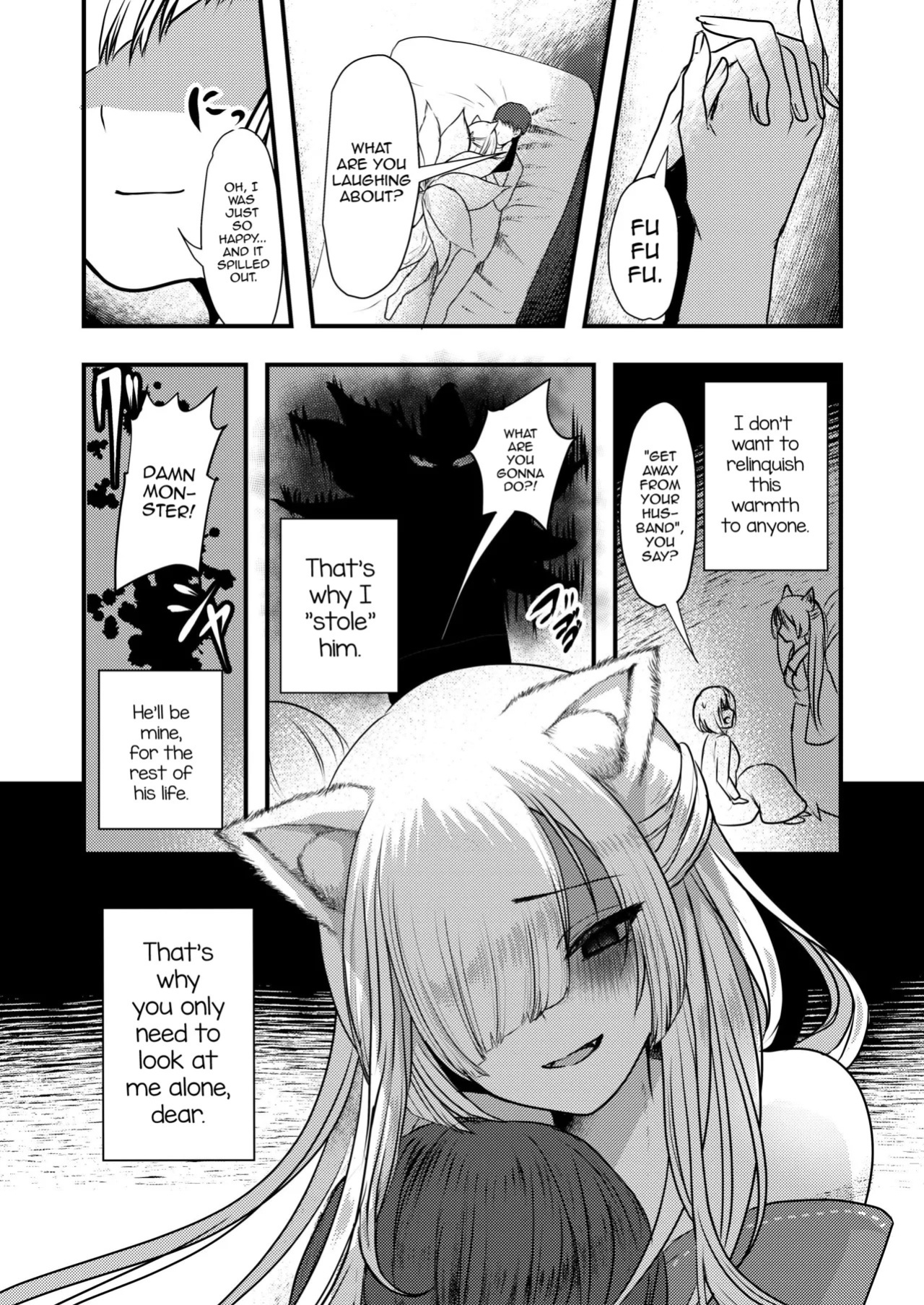 [Kairansya (Ookido Karo)] Yandere Youkai ~Shittobukai Kyuubi no Kitsune-san Hen~ [English] [mysterymeat3] [Digital]