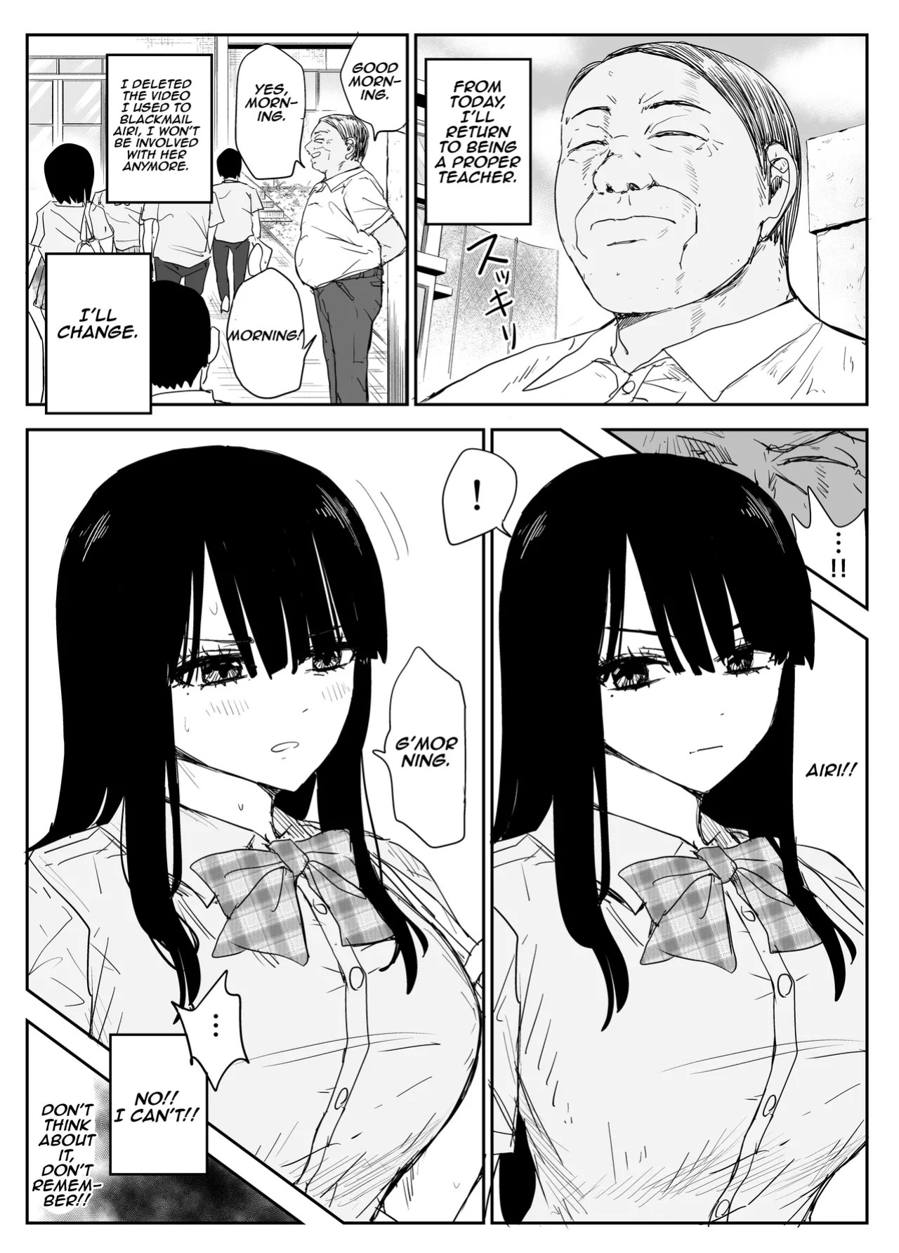[Haitoku no Mori (Moria)] Oshiego Kiss Hame Nikki 2 Iyagaru Oshiego ni Sukumizu Kisete Oppai Nyuurin Shaburimakuru | Kiss-Sex Diary with My Student 2 ~Forcing a Reluctant Student into a School Swimsuit, Sucking Her Breasts and Areolas Over and Over~ [Aish