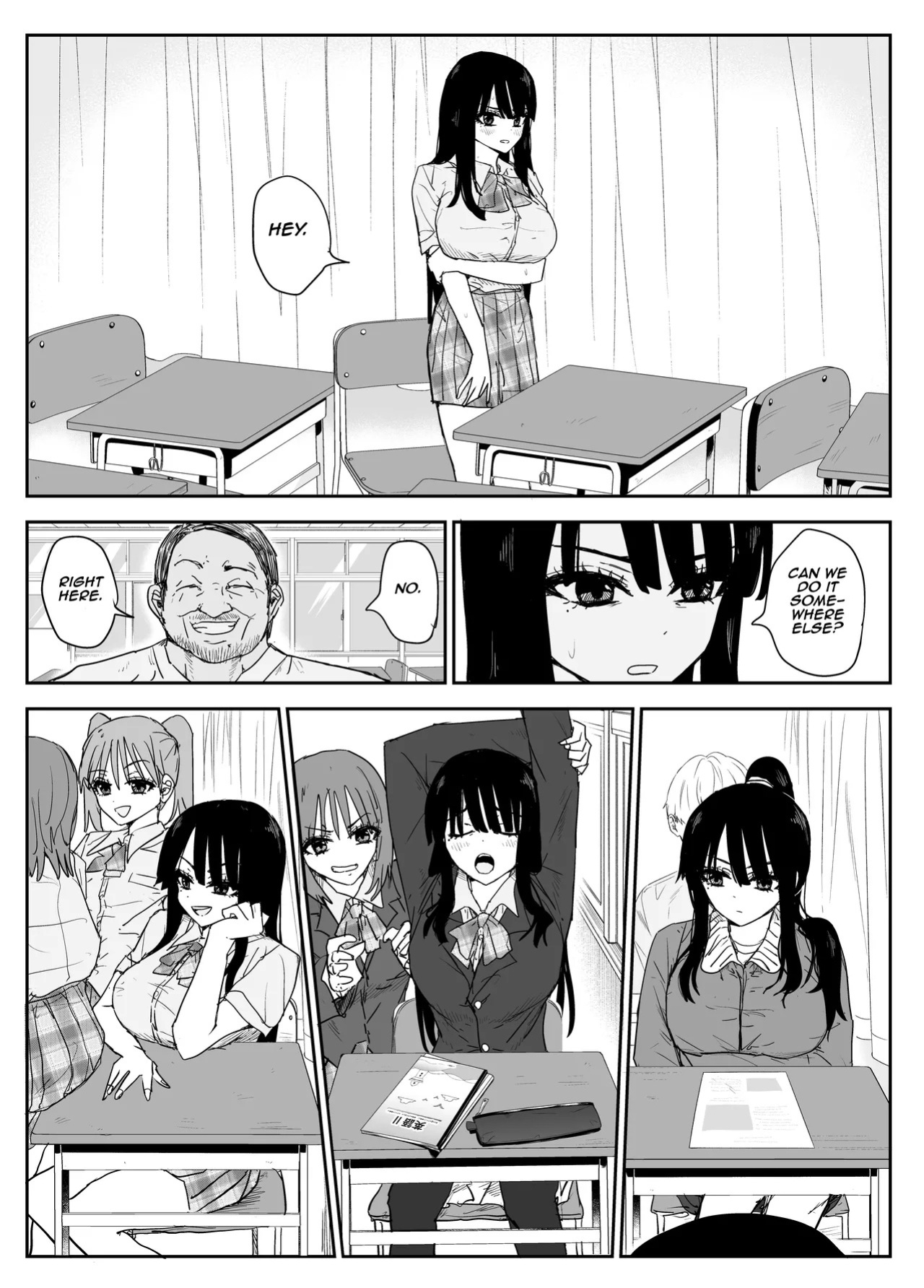 [Haitoku no Mori (Moria)] Oshiego Kiss Hame Nikki 2 Iyagaru Oshiego ni Sukumizu Kisete Oppai Nyuurin Shaburimakuru | Kiss-Sex Diary with My Student 2 ~Forcing a Reluctant Student into a School Swimsuit, Sucking Her Breasts and Areolas Over and Over~ [Aish