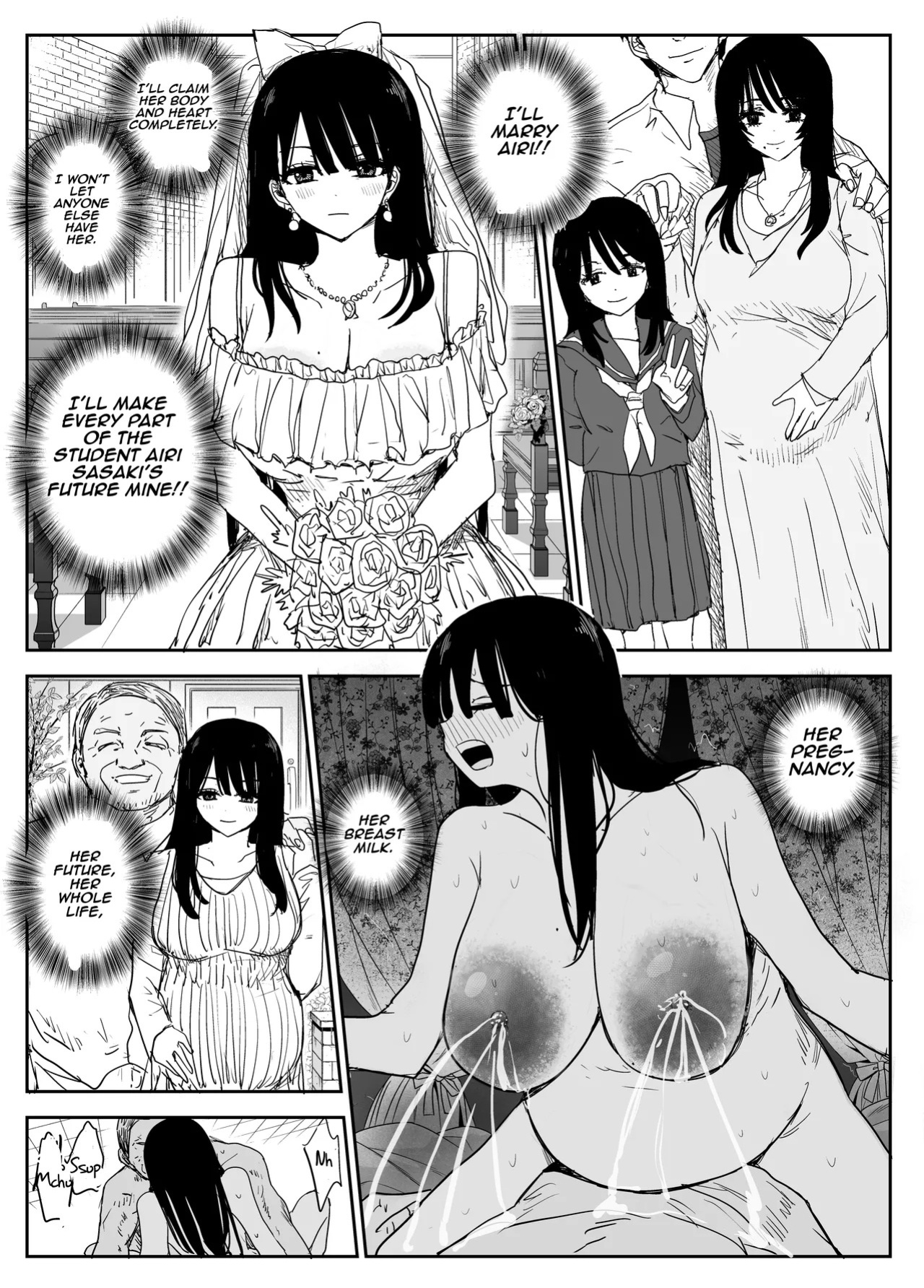 [Haitoku no Mori (Moria)] Oshiego Kiss Hame Nikki 2 Iyagaru Oshiego ni Sukumizu Kisete Oppai Nyuurin Shaburimakuru | Kiss-Sex Diary with My Student 2 ~Forcing a Reluctant Student into a School Swimsuit, Sucking Her Breasts and Areolas Over and Over~ [Aish