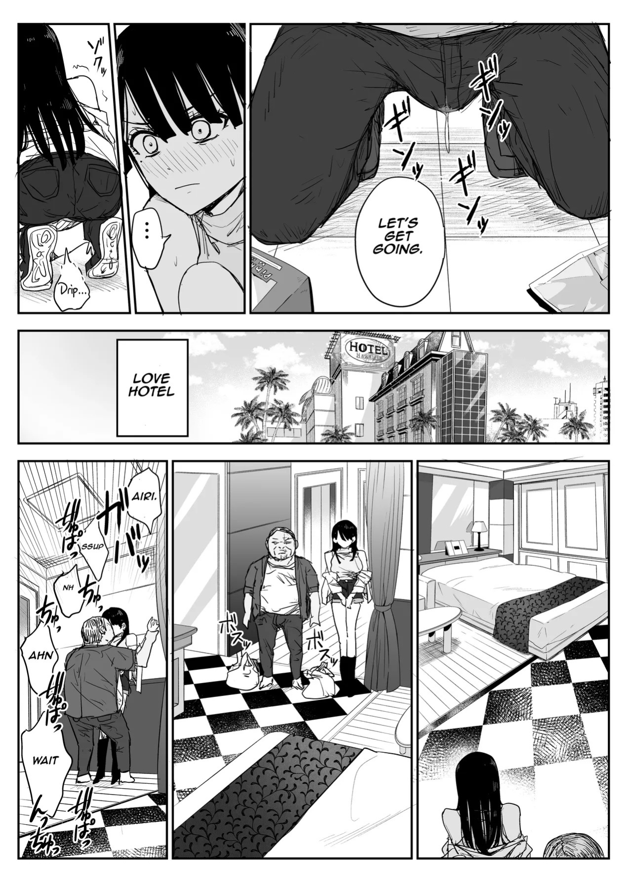 [Haitoku no Mori (Moria)] Oshiego Kiss Hame Nikki 2 Iyagaru Oshiego ni Sukumizu Kisete Oppai Nyuurin Shaburimakuru | Kiss-Sex Diary with My Student 2 ~Forcing a Reluctant Student into a School Swimsuit, Sucking Her Breasts and Areolas Over and Over~ [Aish