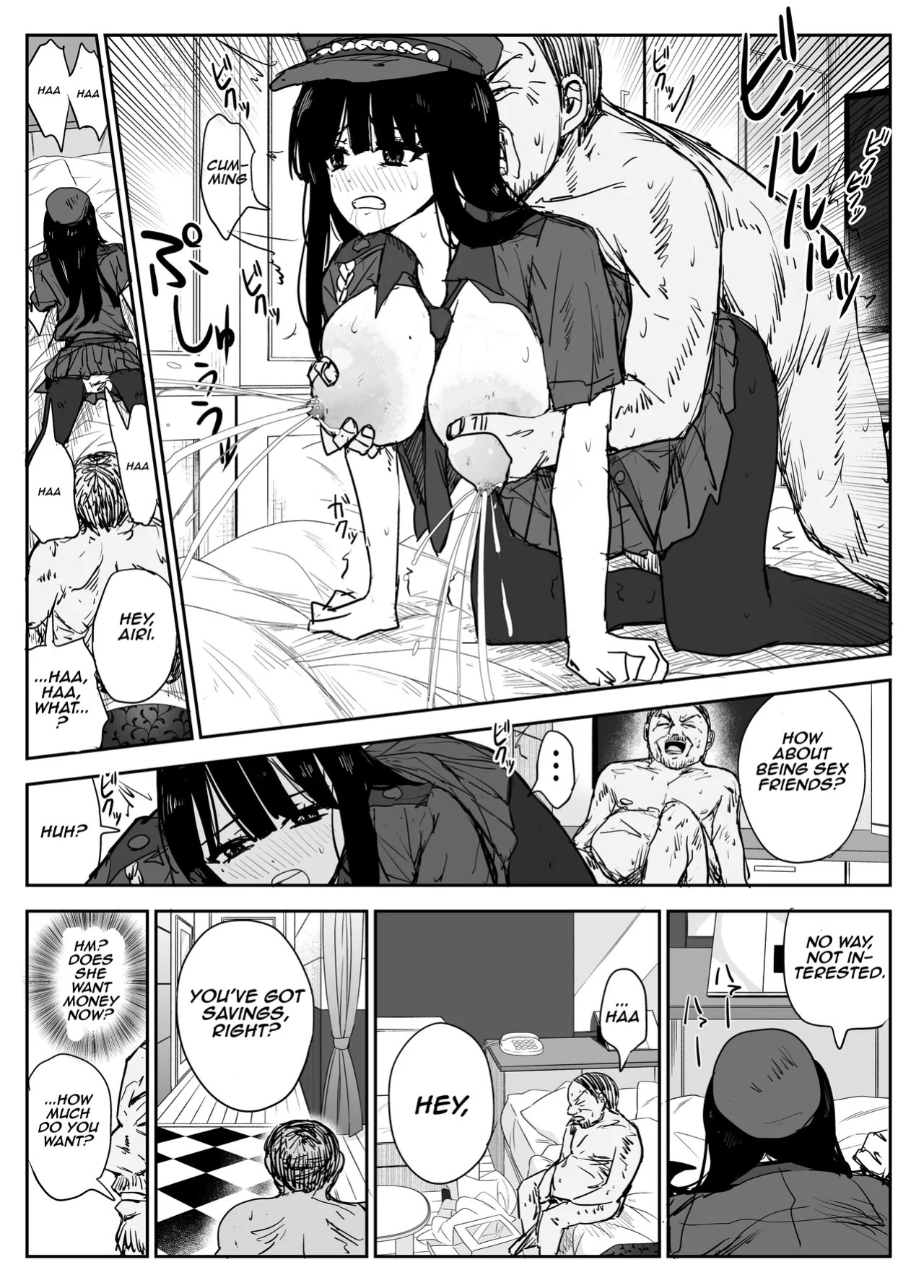 [Haitoku no Mori (Moria)] Oshiego Kiss Hame Nikki 2 Iyagaru Oshiego ni Sukumizu Kisete Oppai Nyuurin Shaburimakuru | Kiss-Sex Diary with My Student 2 ~Forcing a Reluctant Student into a School Swimsuit, Sucking Her Breasts and Areolas Over and Over~ [Aish