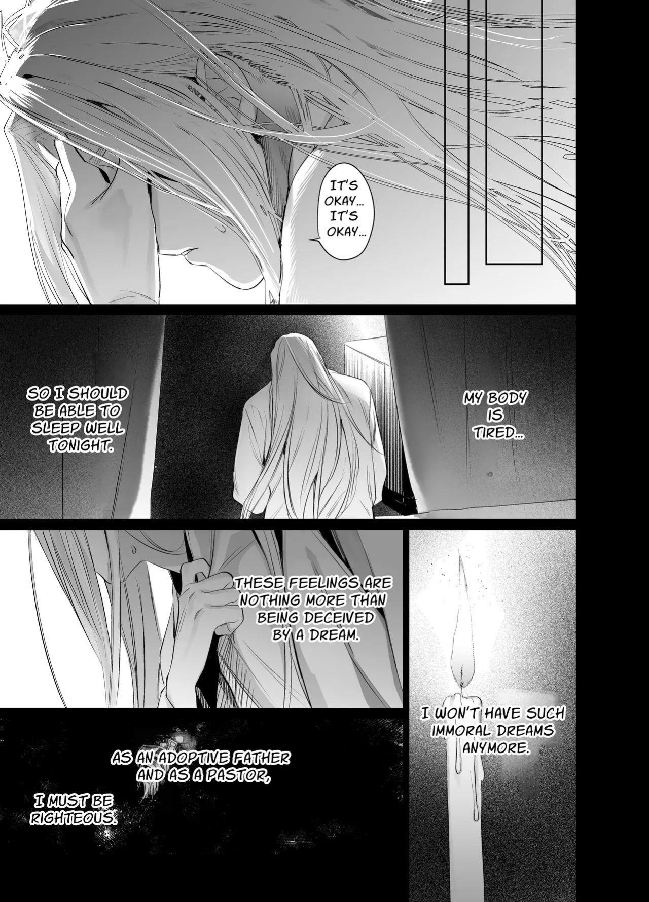 [10-jikan Suimin (nocori)] Bokushi Kanraku 2 - the pastor surrenders 2 [English]