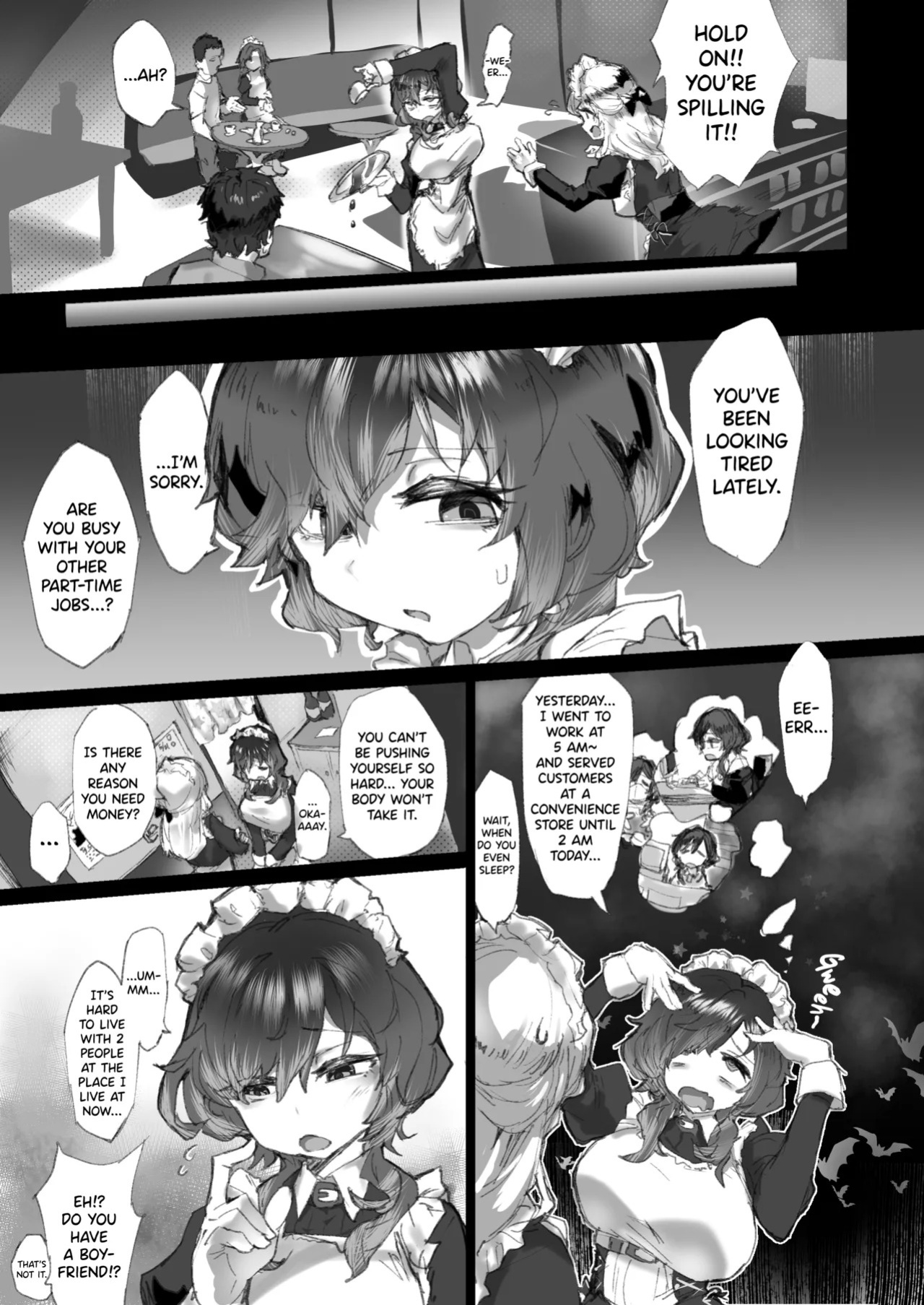 [Andou SAIGA] Kyousei Kousoku Kuri Ochi Esute [English] [biribiri]