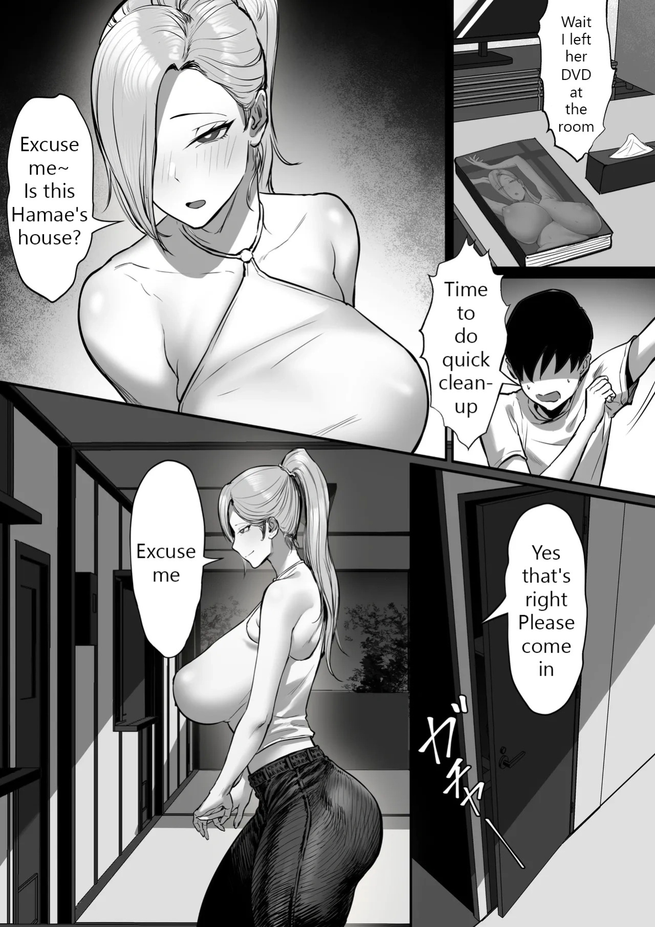 [Hakutamayu] Ore no Joukyou Seiseikatsu Mama wa AV Joyuu Hen | My Tokyo Sex Life (Porn Actress Mom Route) [English] [Amadorii]