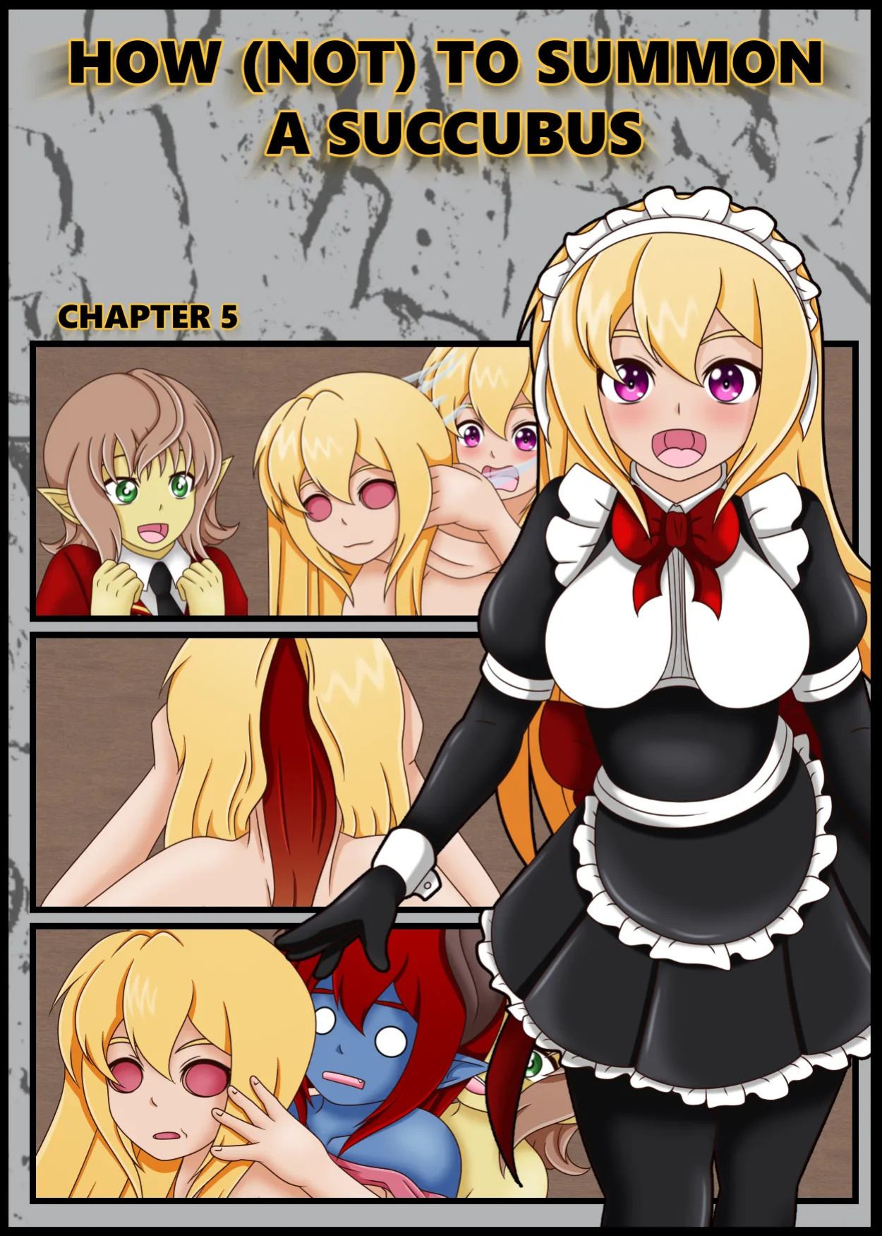 [Vanron] How (Not) to Summon a Succubus CH.1-12 [+Extras]