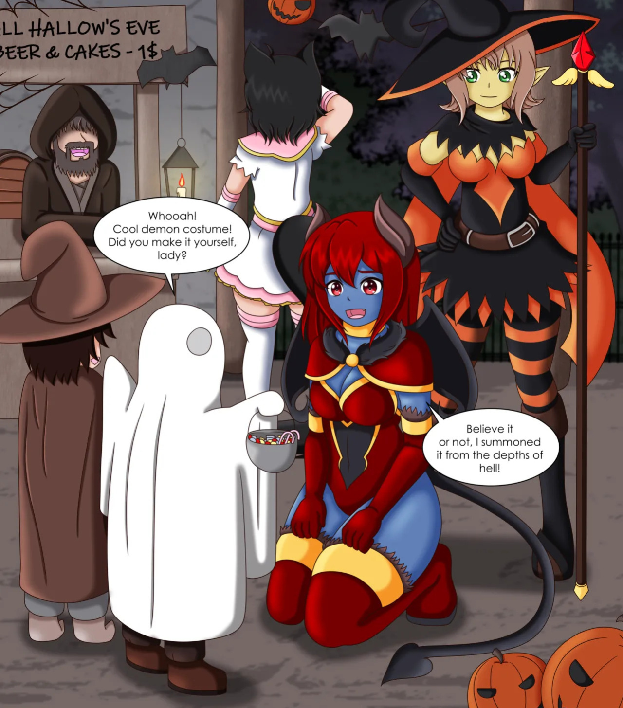 [Vanron] How (Not) to Summon a Succubus CH.1-12 [+Extras]