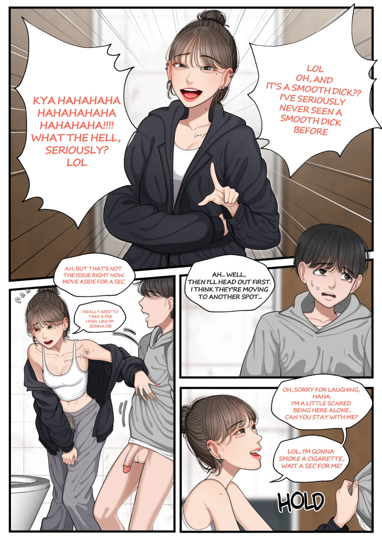 [OnThe] At a bar - Senior with a bad personality 1 & 2 (English)
