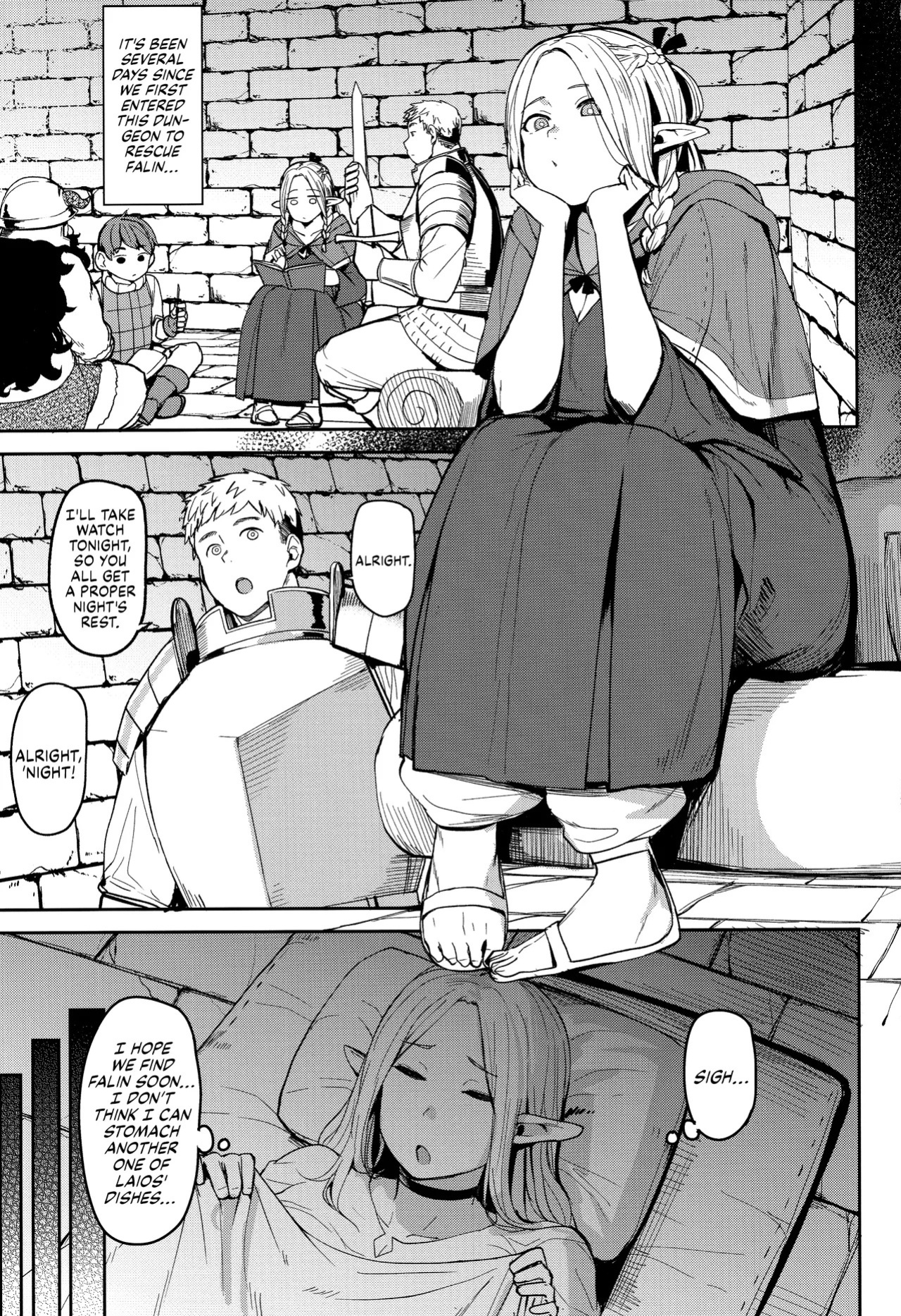 (C106) [North70 (Nanao Yukiji)] Chin Ochi Donkusa Elf | Dumbass Elf, Dicked Over And Dicked Down (Dungeon Meshi) [English] [Suizokukan]