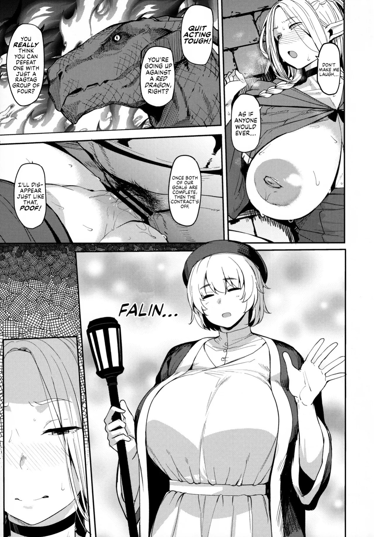 (C106) [North70 (Nanao Yukiji)] Chin Ochi Donkusa Elf | Dumbass Elf, Dicked Over And Dicked Down (Dungeon Meshi) [English] [Suizokukan]