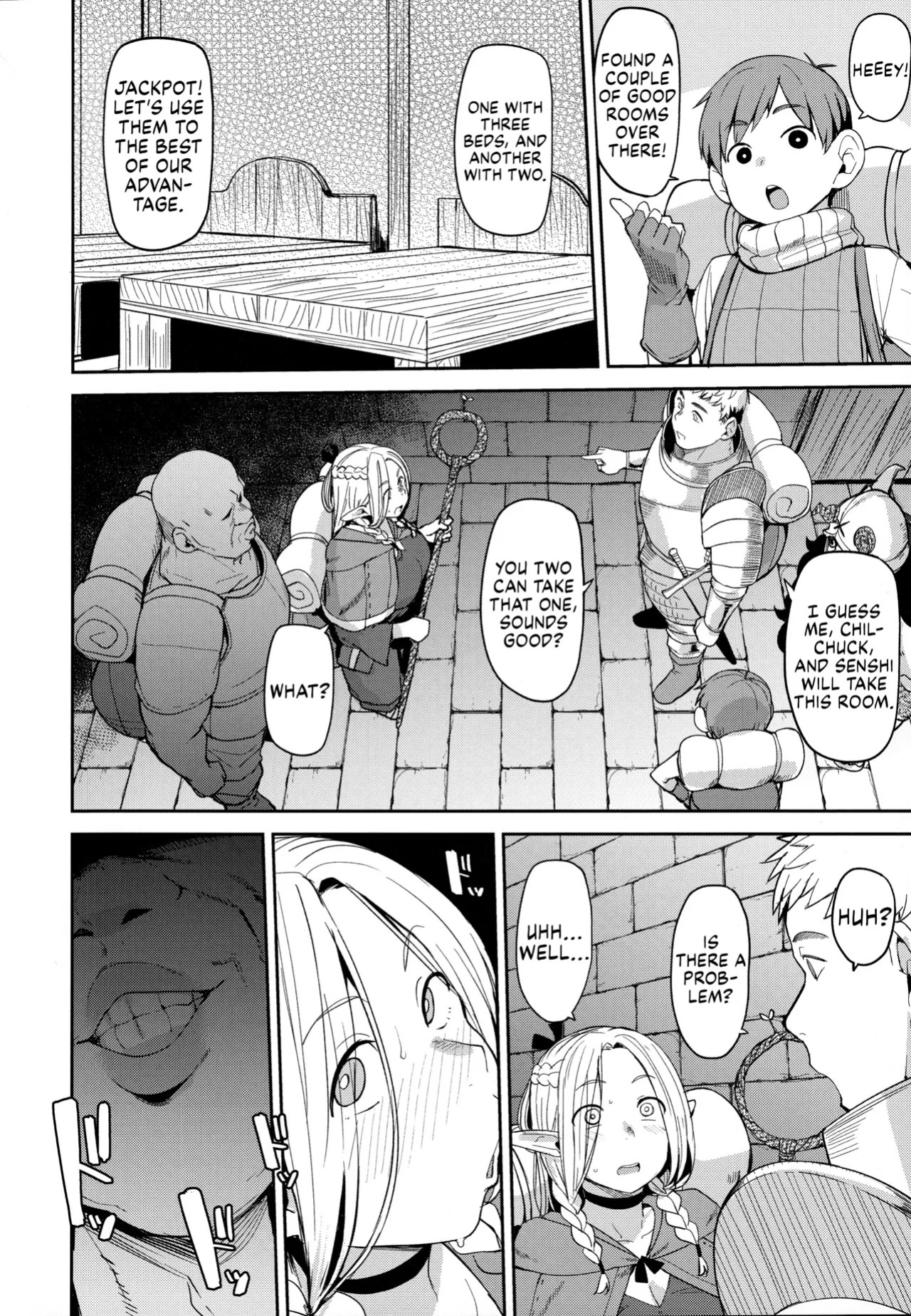 (C106) [North70 (Nanao Yukiji)] Chin Ochi Donkusa Elf | Dumbass Elf, Dicked Over And Dicked Down (Dungeon Meshi) [English] [Suizokukan]