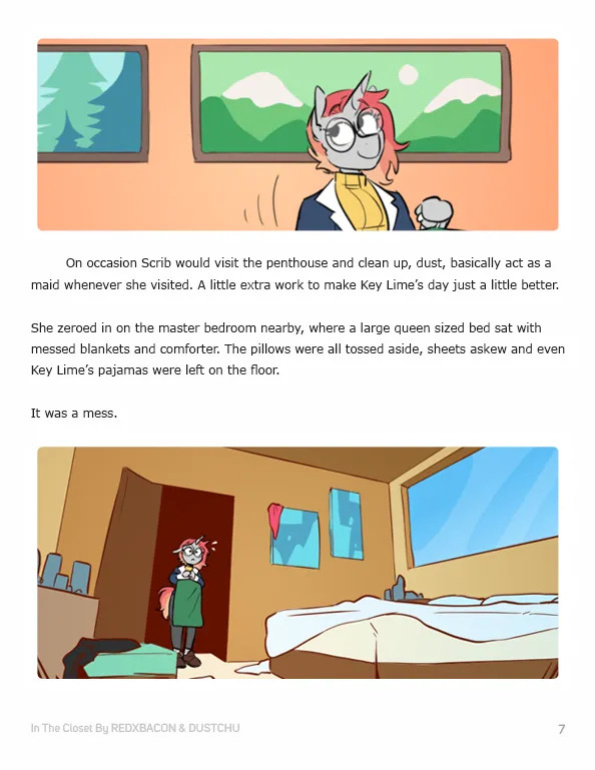 MLP: In The Closet by dastchu & redxbacon