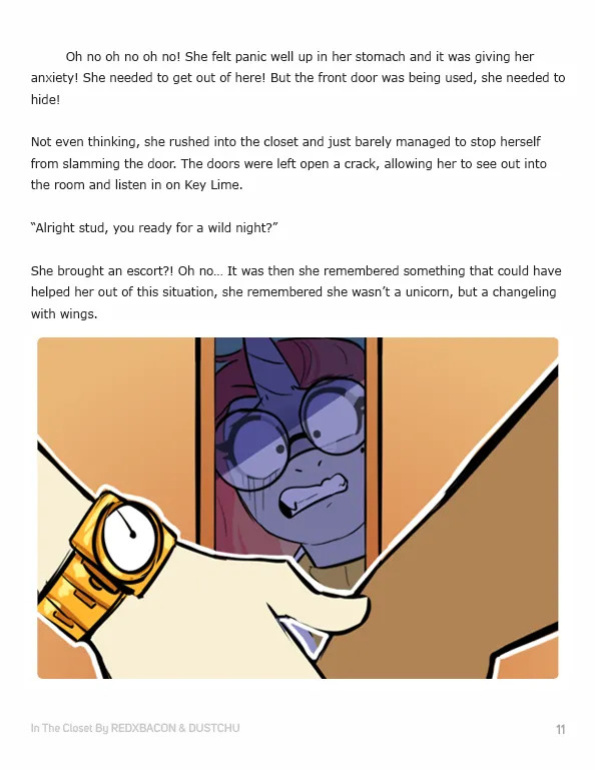 MLP: In The Closet by dastchu & redxbacon