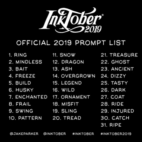 [Husdur] Inktober 2019