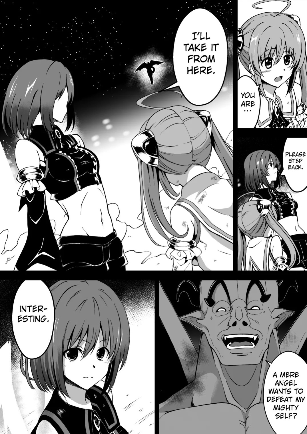 [Milk Dipper] Rankou Tenshi Arutemisu ~ Nakama o Toraware Akuma ni Okasa Reta Shōjo no Matsuro ~ [English] [Kuraudo]