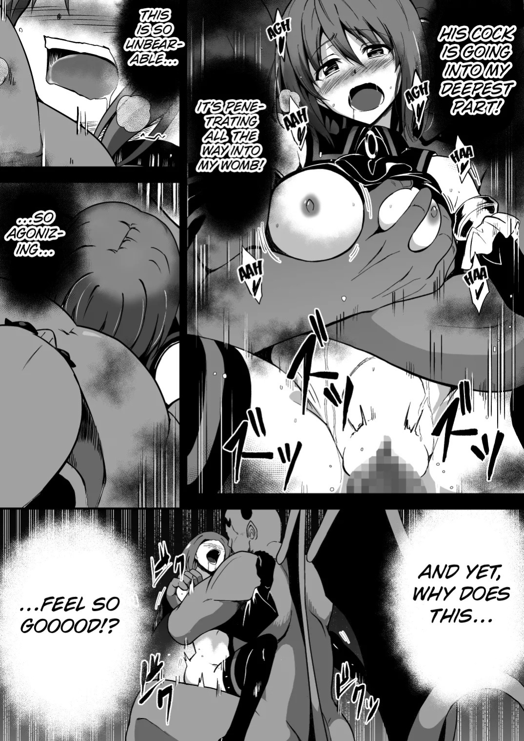 [Milk Dipper] Rankou Tenshi Arutemisu ~ Nakama o Toraware Akuma ni Okasa Reta Shōjo no Matsuro ~ [English] [Kuraudo]