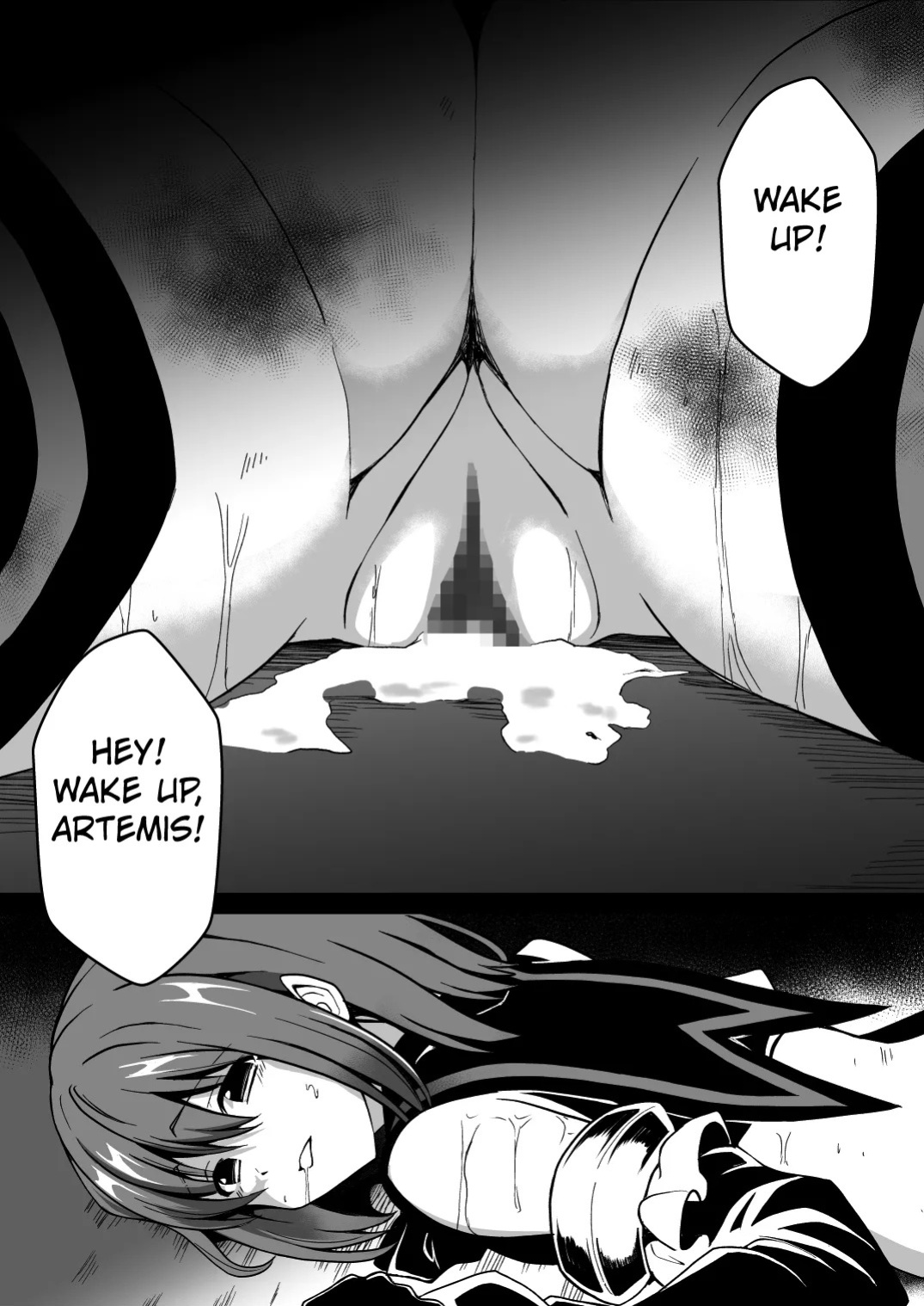[Milk Dipper] Rankou Tenshi Arutemisu ~ Nakama o Toraware Akuma ni Okasa Reta Shōjo no Matsuro ~ [English] [Kuraudo]