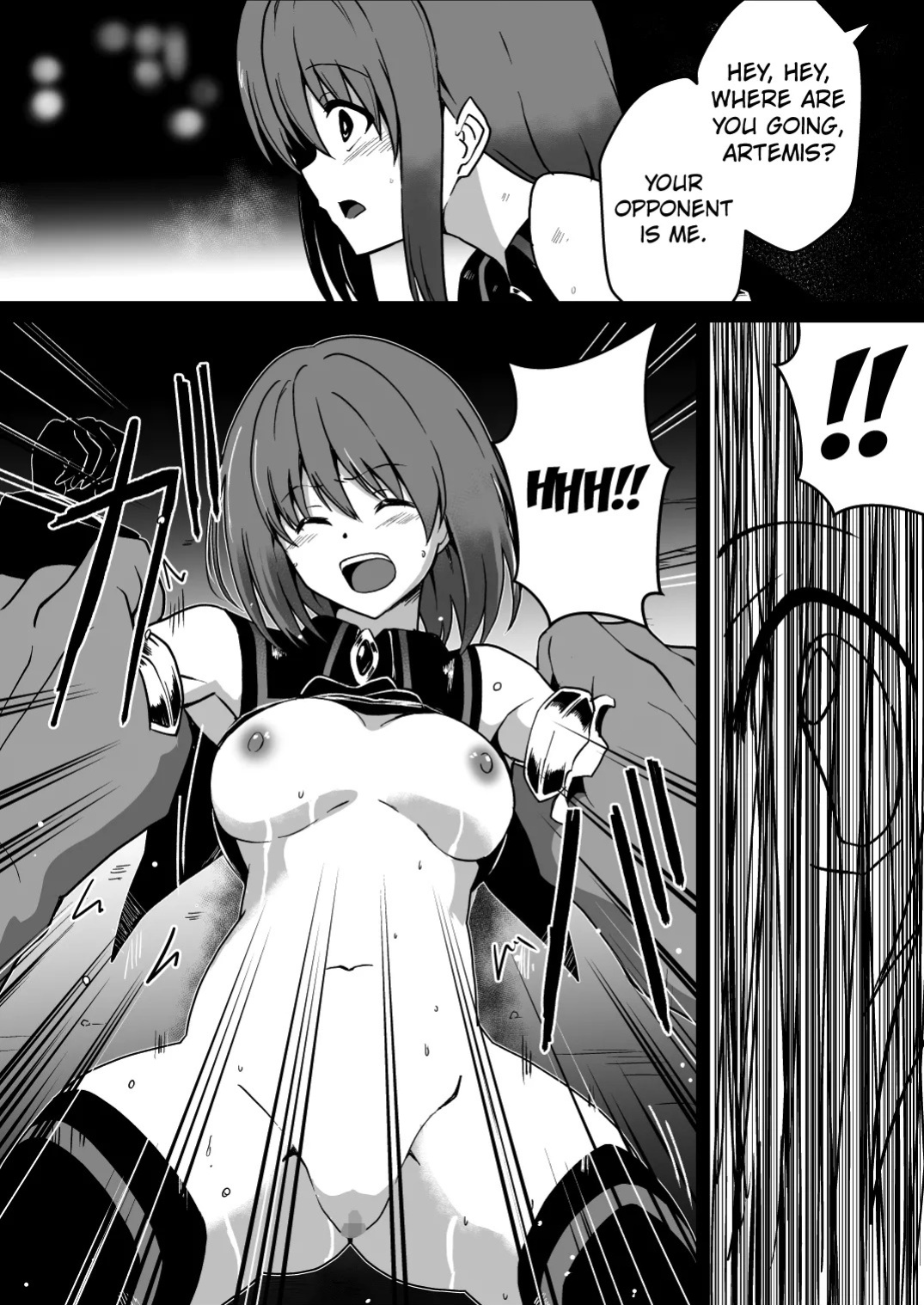 [Milk Dipper] Rankou Tenshi Arutemisu ~ Nakama o Toraware Akuma ni Okasa Reta Shōjo no Matsuro ~ [English] [Kuraudo]