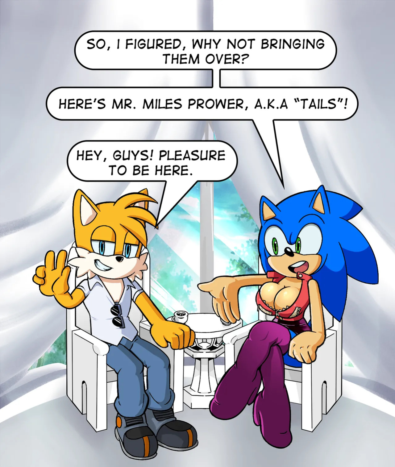 [Miss Phase] Ask Sonic the Babe and Tails