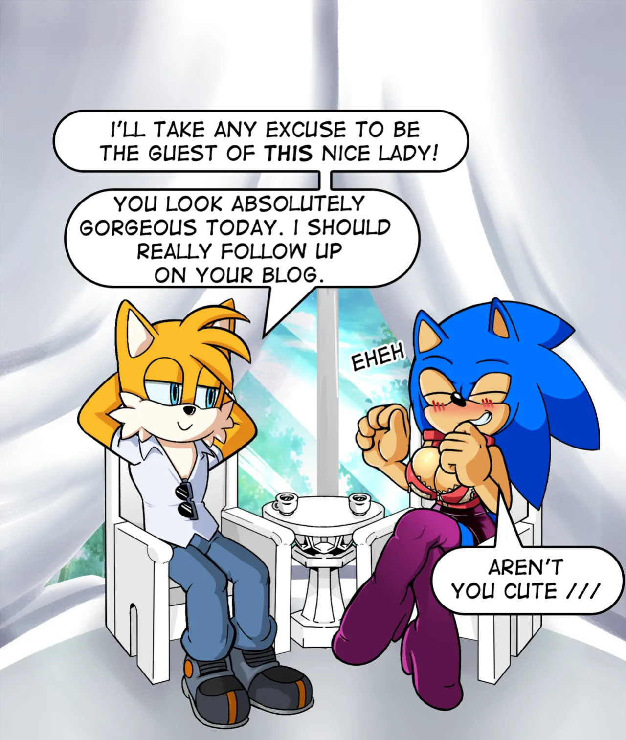 [Miss Phase] Ask Sonic the Babe and Tails