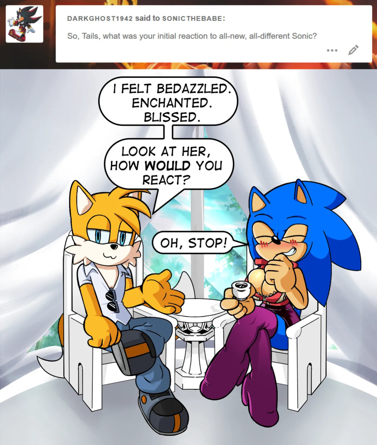 [Miss Phase] Ask Sonic the Babe and Tails