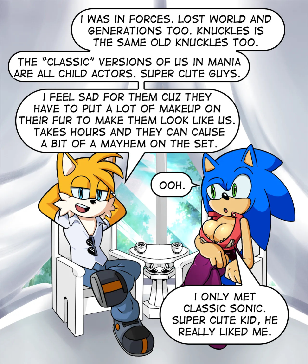 [Miss Phase] Ask Sonic the Babe and Tails