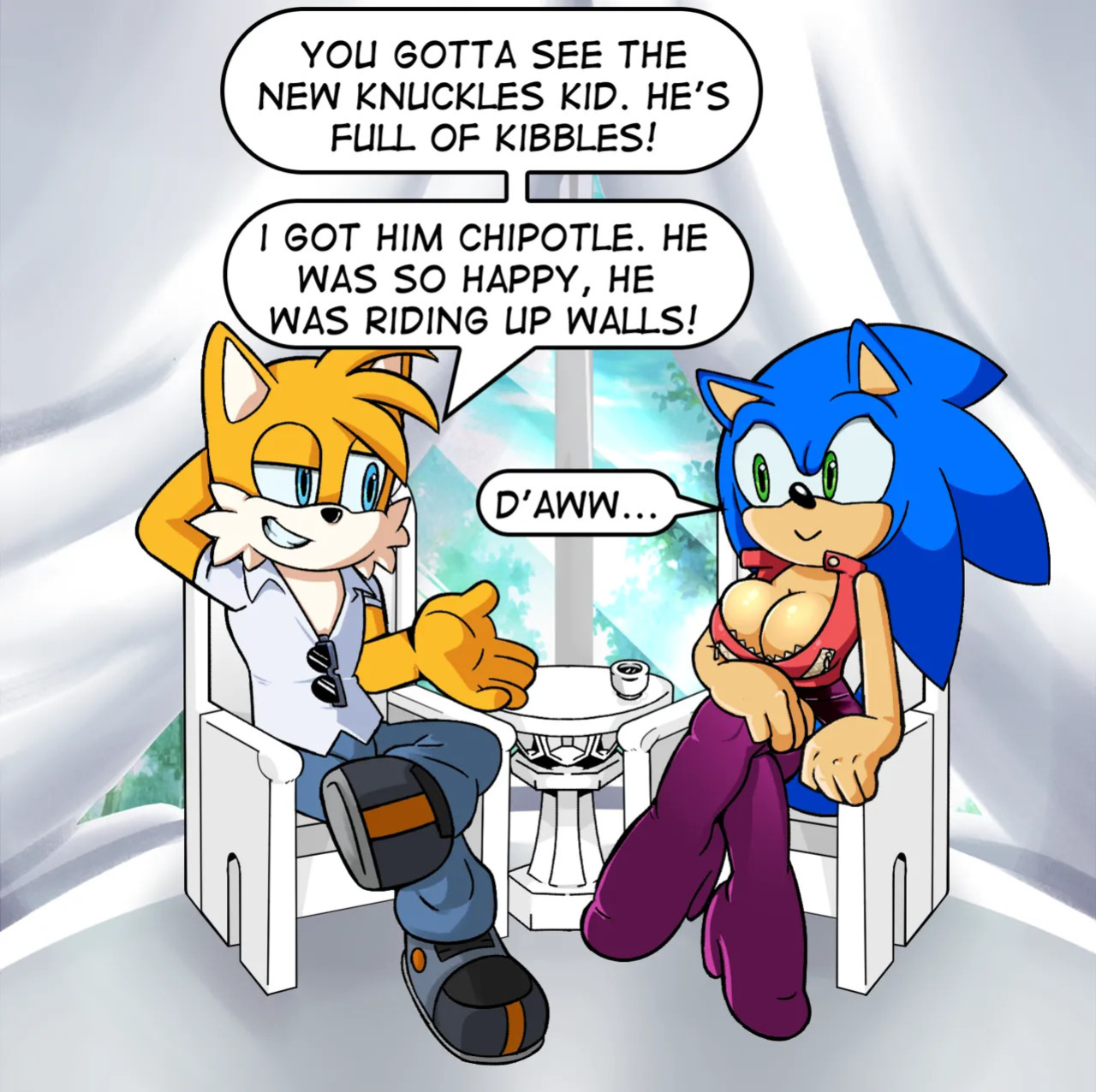 [Miss Phase] Ask Sonic the Babe and Tails
