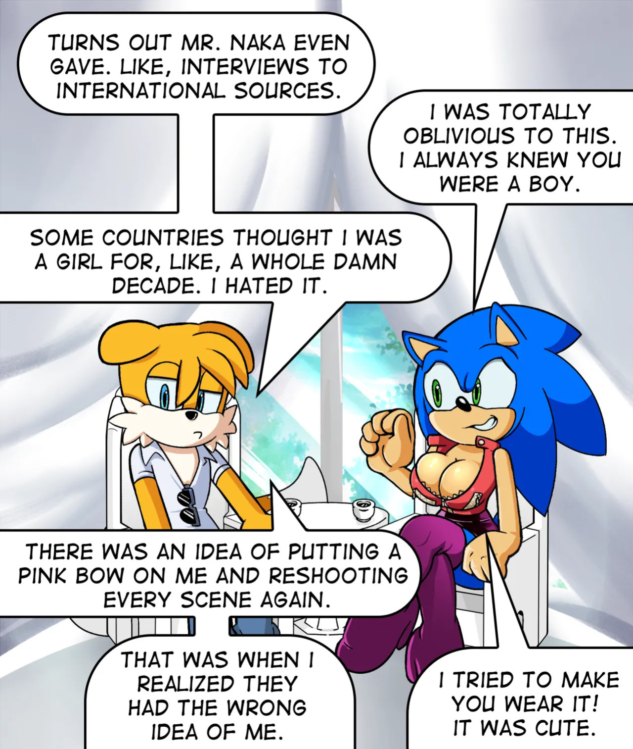 [Miss Phase] Ask Sonic the Babe and Tails