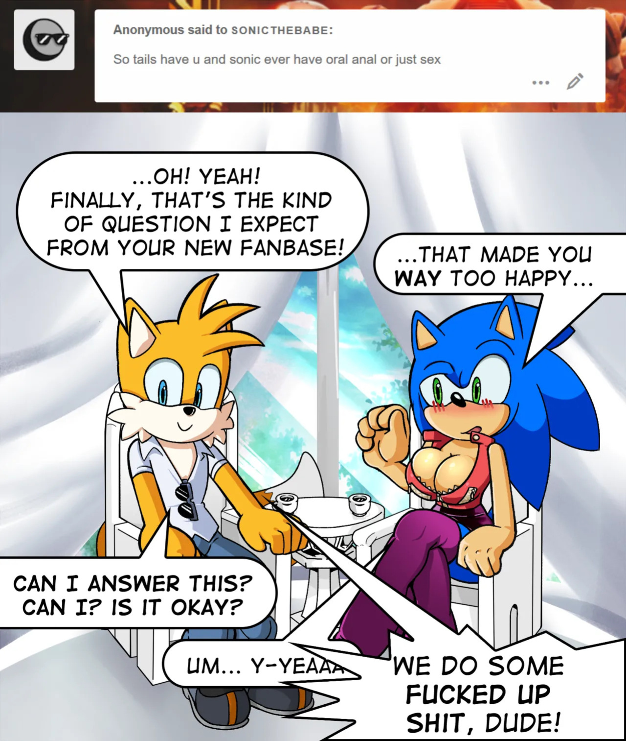 [Miss Phase] Ask Sonic the Babe and Tails
