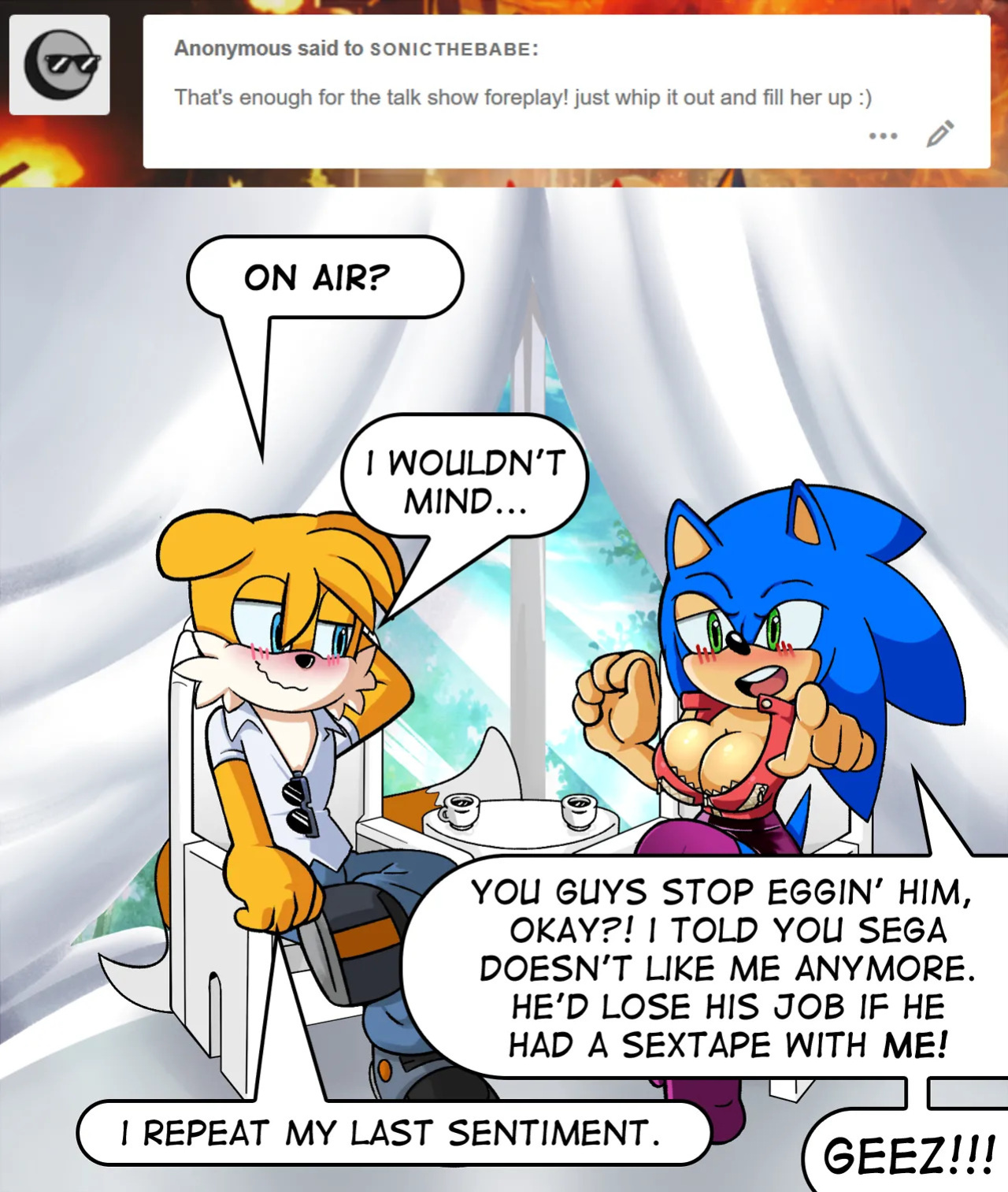 [Miss Phase] Ask Sonic the Babe and Tails