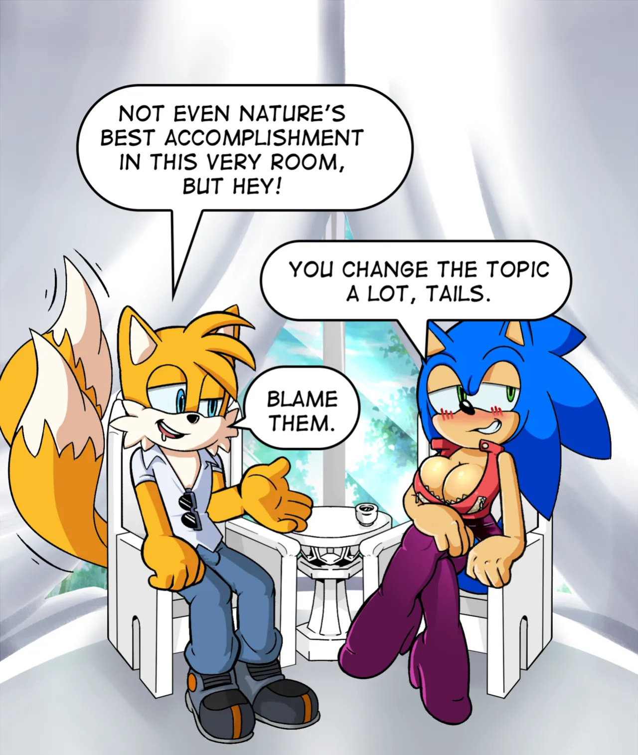 [Miss Phase] Ask Sonic the Babe and Tails