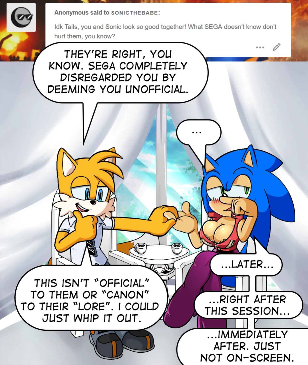 [Miss Phase] Ask Sonic the Babe and Tails