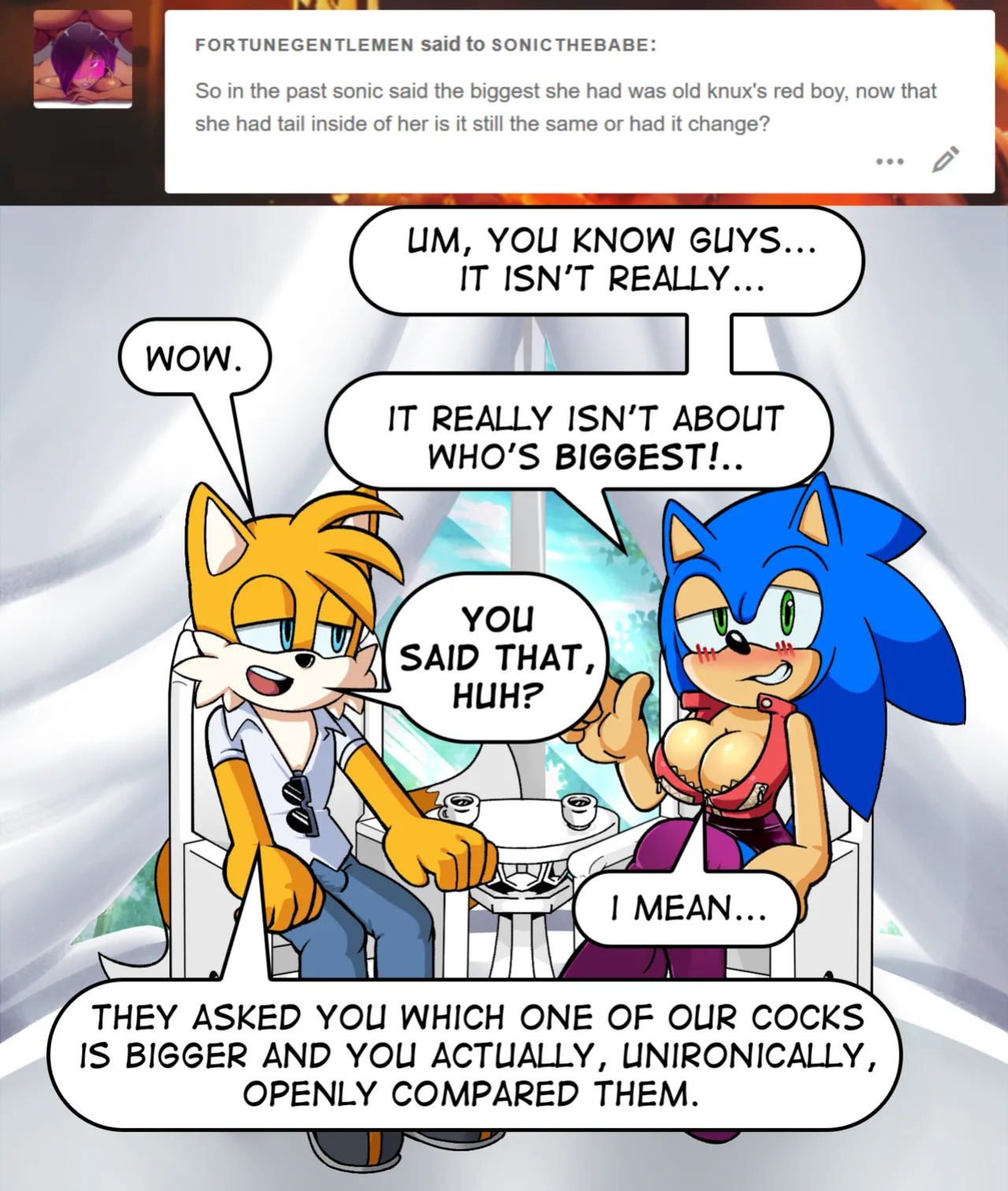 [Miss Phase] Ask Sonic the Babe and Tails