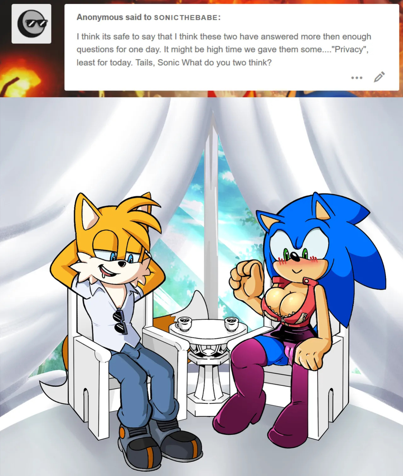 [Miss Phase] Ask Sonic the Babe and Tails