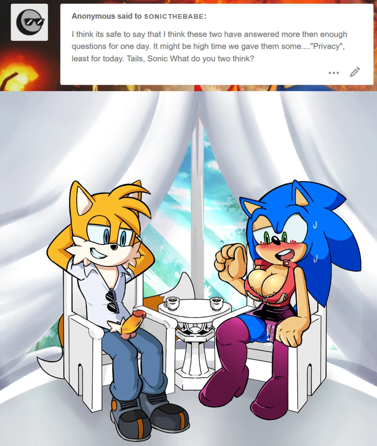 [Miss Phase] Ask Sonic the Babe and Tails