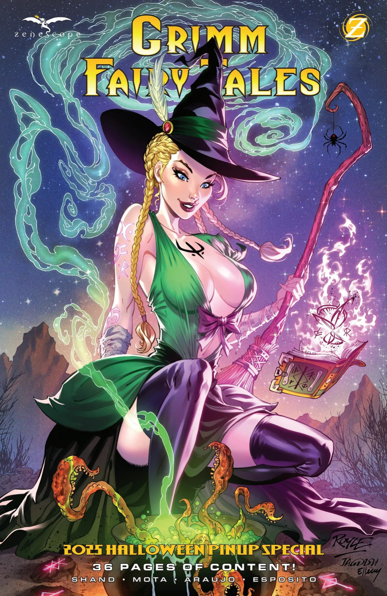 Grimm Fairy Tales 2025 Halloween Pinup Special