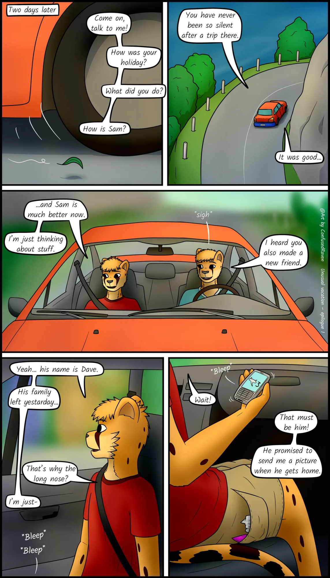 [ConfusedRaven] Unusual Vacation: Epilogue