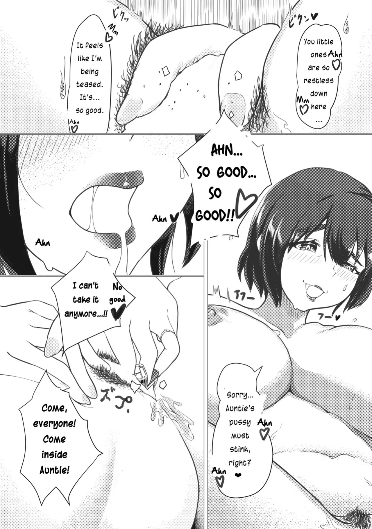 [Tuxedo Cat] Dekkai Oba-san no Eroi Manga | Huge Auntie Erotic Manga [English]