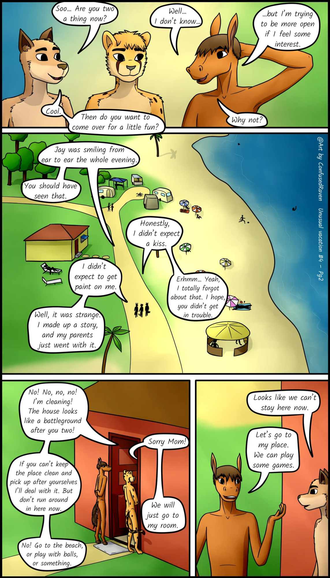 [ConfusedRaven] Unusual Vacation #4 - Chasing with shadows