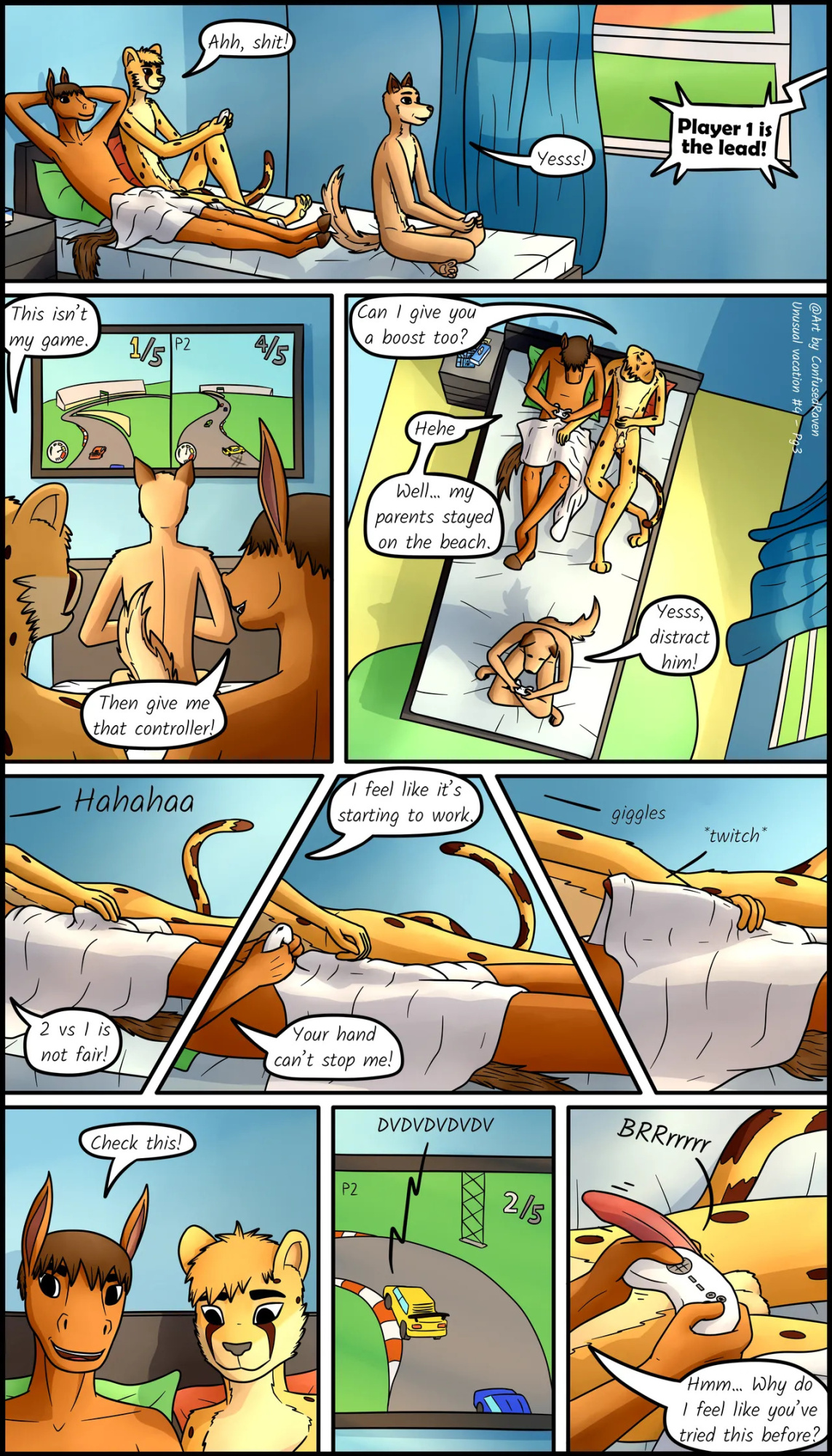 [ConfusedRaven] Unusual Vacation #4 - Chasing with shadows
