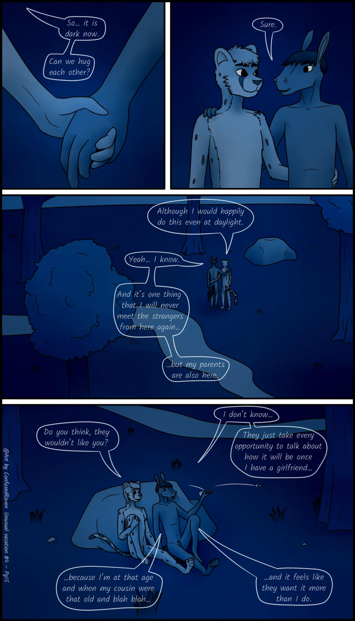 [ConfusedRaven] Unusual Vacation #4 - Chasing with shadows
