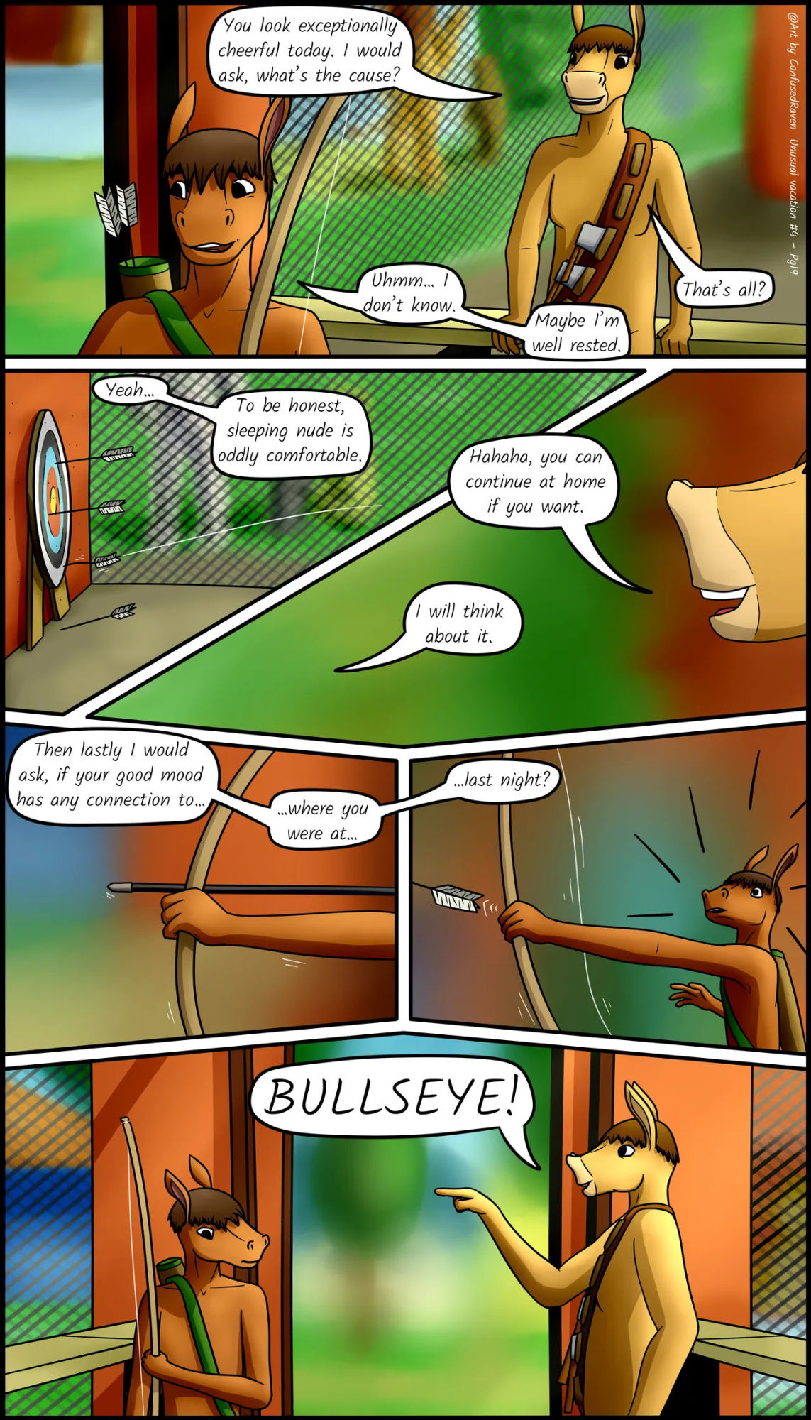 [ConfusedRaven] Unusual Vacation #4 - Chasing with shadows